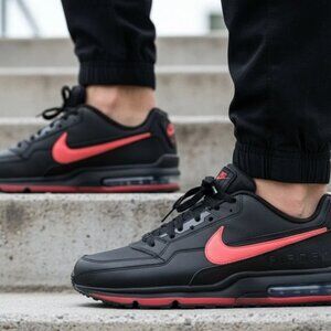 New NIKE Air Max LTD Men's classic Athletic Sneakers shoes black red size 11